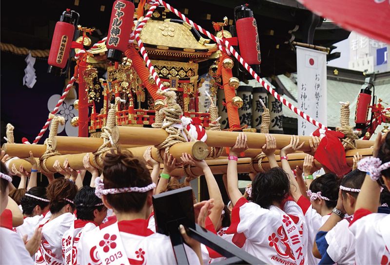 lễ hội mùa hè ở thành phố Osaka